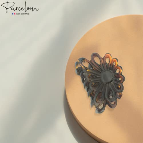 Pinza Parcelona French Plume pequeña 2 pulgadas miniatura 5