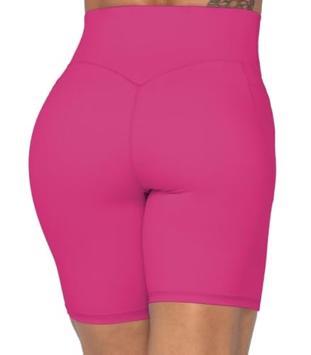 Image of Sunzel No Front Seam Biker Shorts for Women with Pockets, Yoga Workout Gym Bike Shorts with Tummy Control | 3, 5 Or 8-Inch Inseam, High Waisted, No Front Seam, Side Pockets, Buttery Soft, Compression Fit, Squat Proof, Tummy Control