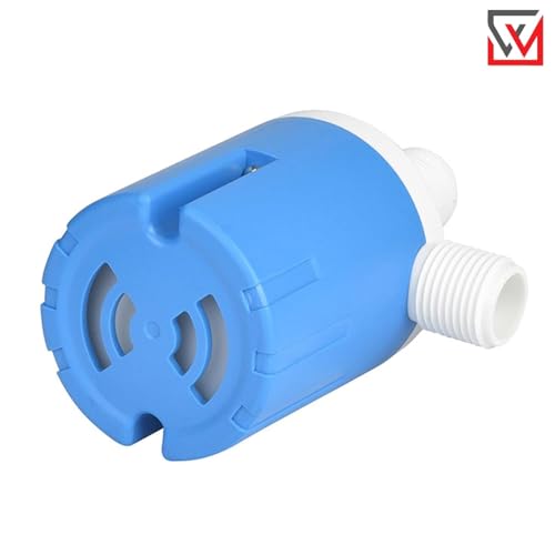 Image of Automatic Water Level Control Valve for Overhead Water Tanks | 3 /4 Inch Float Valve Inside Type with Top Inlet | Durable Plastic Body | Made in India | Ideal for Home, Commercial & Industrial Use