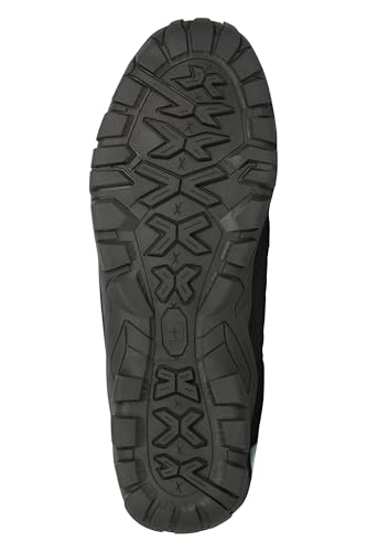 Mountain Warehouse Outdoor Mens Walking Shoes - Suede Mesh Upper Footwear, Cushioned EVA Footbed, Rubber Outsole -Spring Summer, Hiking, Camping, Travelling - Image 4