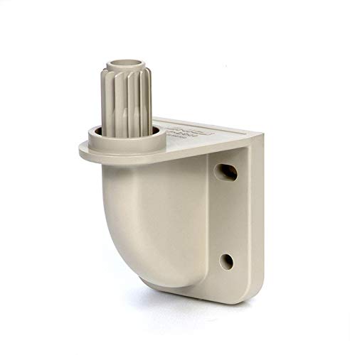 MAP-DS40-BGE, MENICS Signal Light Accessory, Plastic Wall Mount 70mm Base, Apply All Pole Types