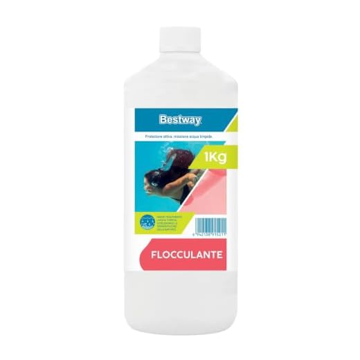 Bestway 59010 Flocculante per piscine, 1 kg