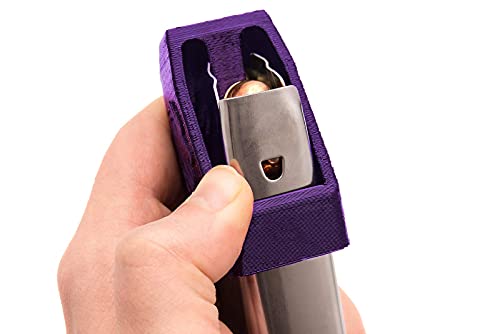 RAEIND SpeedLoader for Extra Thick Magazines typically .40 & .45 Cal Pistol Magazine Speed Loader RAE-703 (Purple)