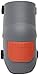 KP Industries Knee Pro Ultra Flex III Knee Pads - Gray and Orange