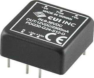 PDQ30-Q48-S15-D, 30 W, 4:1 Input Range, Single/Dual Regulated Output, 1500 Vdc Isolation, Dc-Dc Converter - 15 Vdc, 2.0 A, 30 W.