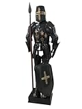 NauticalMart Medieval Knight Full Suit Of Armor Combat Templar Armour Crusader Halloween Costume