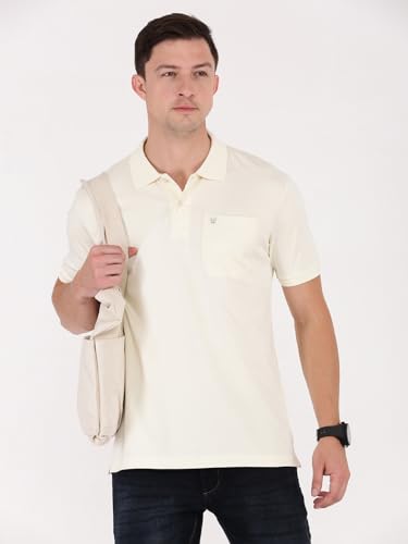 Image of Macroman M-Series Men's Solid Regular Fit T-Shirt