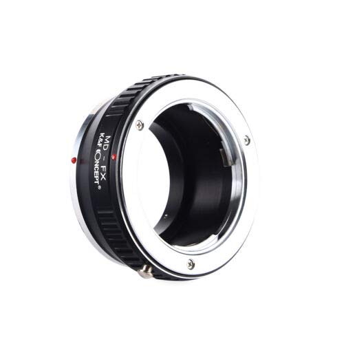 K&F Concept Lens Adapter Ring for Minolta MC MD MSR to Fuji X Fujifilm X FX Mount X-A1 X-A10 X-A20 X-A2 X-A3 X-A5 X-M1 X-E1 X-E2 X-E2S X-E3 X-T1 X-T2 X-T3 X-T10 X-T20 X-T30 X-T100 X-Pro1 X-Pro2 X-H1