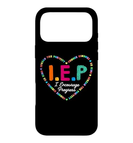 Funny Teacher IEP I.E.P Encourage Progress Special Education Case for iPhone 17 Pro Max