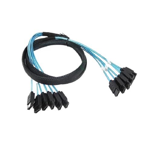 Cable SATA 3 6Gbps 0.5 metros miniatura 5