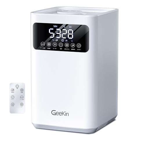 Geekin 2025年モデル 6L ハイブリッド加湿器