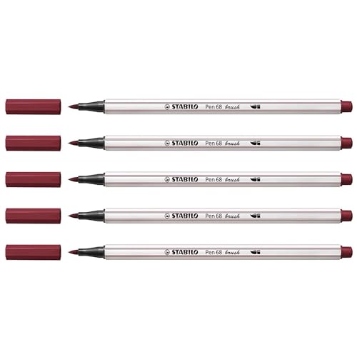 Feutres STABILO Pen 68 brush pourpre pour sublimer votre bullet journal