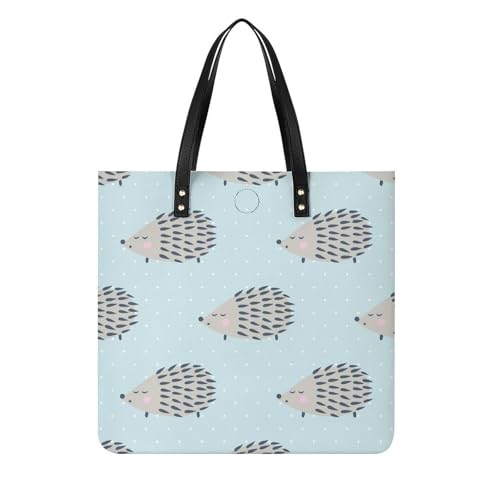 Tote bag hérisson mignon sac de voyage pour femme compagnon idéal shopping