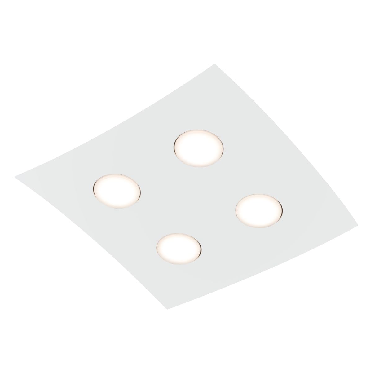 Plafonnier Spinnaker 4 Éléments Rossini LED Gx53 blanc