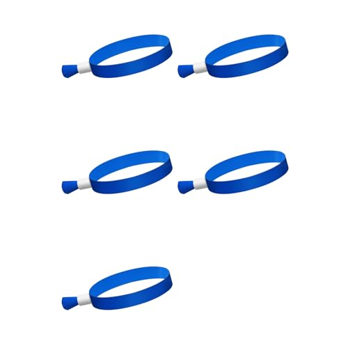 Bracelets d'événement en tissu bleu pour dragonne de concert