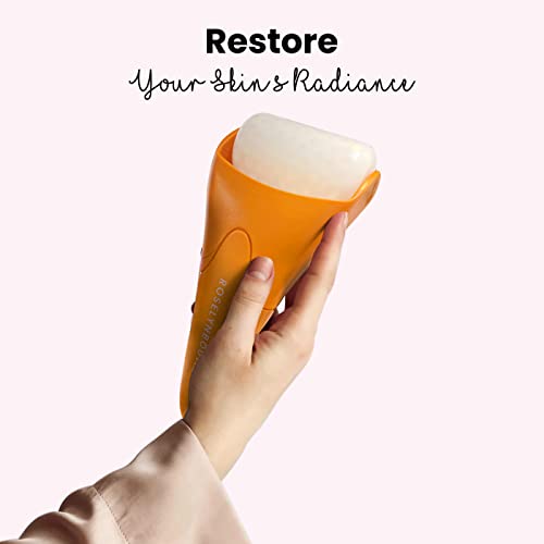 Roselynboutique Cryotherapy Ice Roller For Face Wrinkles Massager - Self Care Gifts Skincare Facial Tools Relaxation Puffiness For Whole Body Face Eyes (Orange) #TOP3