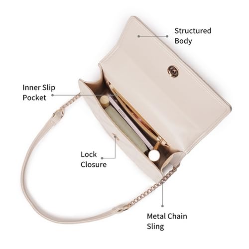 Image of Fastrack Puff Sling with Detachable Pouch | Faux-Leather Women's Handbags | Sling for Casual Carry