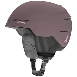 ATOMIC Savor Skihelm - Red Rock - Größe 59-63 - Snowboard- & Ski-Helm mit 360° Fit System & Active Aircon Belüftungssystem - Holo Core für maximale Stoßdämpfung