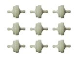 Fuel Filter Replaces Briggs & Stratton 394358 (Pack of 9)