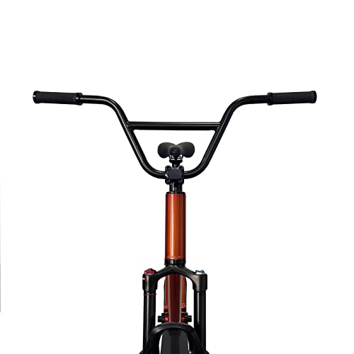 BMX Handlebars Bike Handlebar Steel Bicycle Handle Bars Bicycle Parts Universal Fits Bikes 22.2mm Bar End 9.4'' Rise 29.1'' Length Black