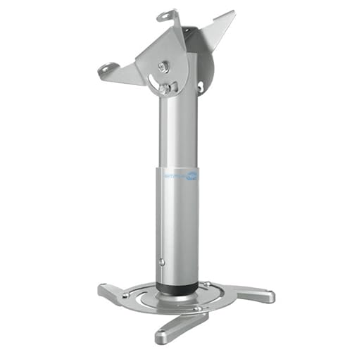 Soporte de techo para proyector extensible SIMPLETEK regulable para aulas y salas de conferencias