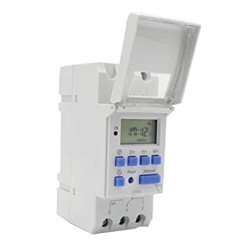 Temporizador Digital Mod Industrial 220V 16A Decorlux