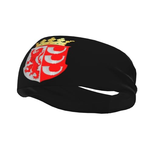 Eindhoven Municipality Coat of Arms Sports Headbands Unisex