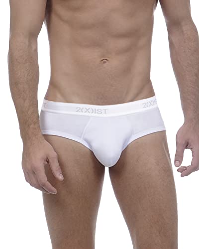 2(X)IST mens Essential Cotton No Show Brief 3-pack2
