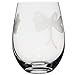 The Wine Savant Dragonfly Wine Glasses Set of 4 For White and Red Wine, Water or Whiskey, Each Glass Is Individually Sand Etched - Dragonfly Wine Glasses