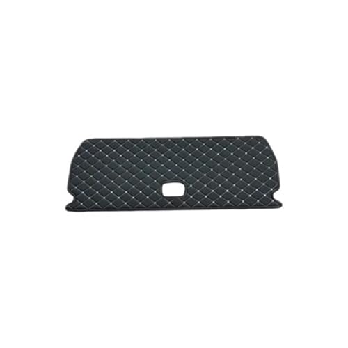 Tapis de coffre pour Smart 451 Fortwo protection en cuir artificiel de rabat arrière
