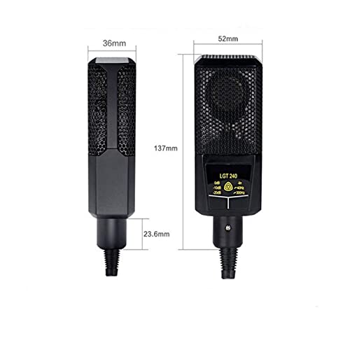 Microphone professionnel à large diaphragme pour carte son de PC - 4