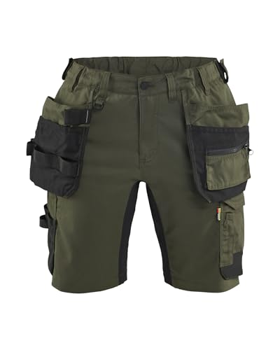 Short de travail stretch femme Blaklader avec poches flottantes amovibles