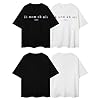 Unisex High Street Trendy New Printed T-Shirt - Neutral Style, Soft Cotton Fabric, Casual All-Match Design, Half Sleeve & Short Sleeve Classic Top for Daily Street Wear-Color-3||x_l #2
