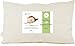 DorDor & GorGor Toddler Pillow, Organic Cotton, Ivory, 13x18 in