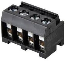 31007104 4 Position Header-Pluggable Terminal Block 5mm Spacing (5 Pieces)