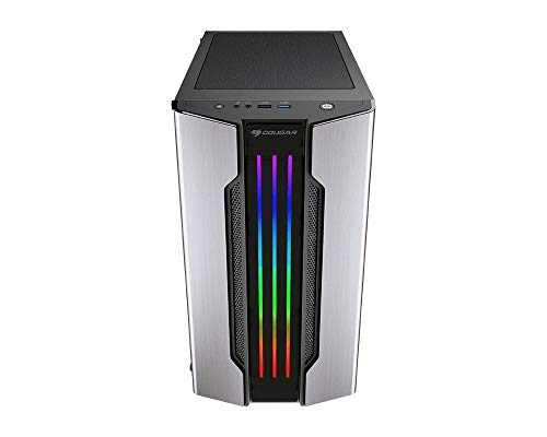 Gabinete Gamer Cougar Gemini M Silver RGB - 385TMB0.0002