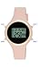 Moulin Ladies Pastel Color Digital Jelly Watch Pink #03158-76626