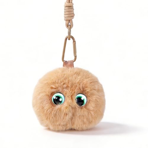 QINDODIGO Portable AI Smart Cute Plush Toys, Deep Memory, Intelligent Companion, ChatGPT-Connected, Smart Interactive Experience (Brown)