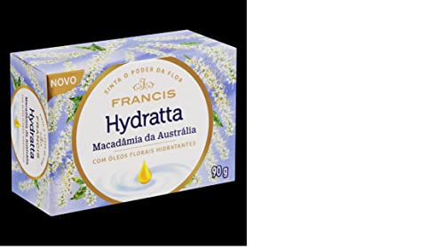 Kit com 4 Sabonetes Francis Hydrata Macadâmia Austrália 90g cada
