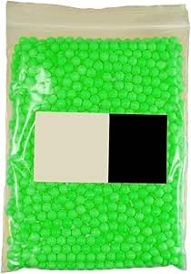 MIXEL BB Pellets Bullets High-Grade Polished Bulldog, Plastic BBS, Balls for Airsoft Gun, Ensuring Reliable And Consistent Performance ((2000 BB BULLET IN BAG, GREEN)