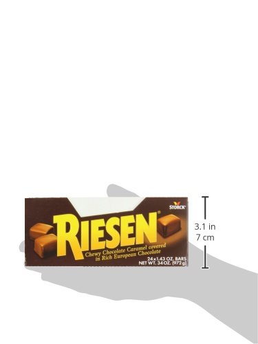 Riesen Chewy, Chocolate Caramel, 1.43 Ounce (Pack Of 24) #TOP4