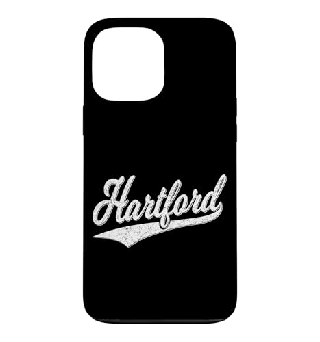 HARTFORD CONNECTICUT VARSITY SCRIPT CLASSIC SPORTS �W���[�W �X�}�z�P�[�X iPhone 13 Pro Max �p