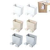 Aplicaciones: La caja organizadora de pared de pasta ABS multifuncional con gancho es adecuada para controles remotos grandes y pequeños, lo que es conveniente para almacenar objetos pequeños. Es adecuado para almacenar teléfonos móviles, botellas de cosméticos, controles remotos de video, controles remotos de aire acondicionado y también se puede utilizar como soporte para teléfono móvil. La parte de la ranura se puede cargar a través del cable de carga del teléfono móvil.