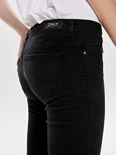 ONLY dames jeans ONLFCORAL SL SK JNS BB AZ141700 - Skinny Fit - zwart - Black Denim - Image 7