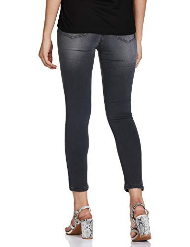 Image of Amazon Brand - INKAST Women's Mid Rise Cropped Length Stretchable Slim Fit Jeans