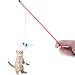 U-M Jouet interactif pour chat avec tige en forme de libellule avec clochette pour animaux domestiques, chiens, chatons - Qualité fiable