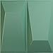 Ekena Millwork 11 7/8"W x 11 7/8"H Locke EnduraWall Decorative 3D Wall Panel, Sea Mist (12-Pack for 11.76 Sq. Ft.