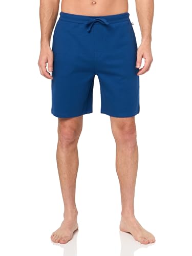 Image of BOSS Men's Waffle Contrast Logo Lounge Shorts