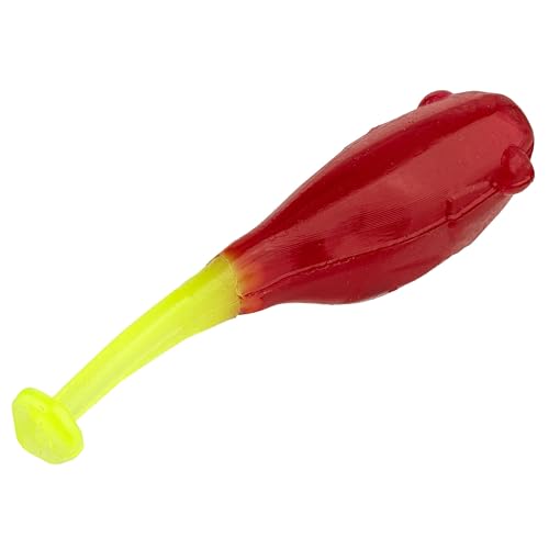 Strike King Mr. Crappie Lil' Suck'r Fishing Lure, Red Chartreuse