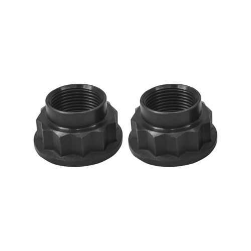 Mysttoo 2PCS Front Wheel Axle Nut Driveshaft Spindle Nuts Compatible with Toyota Camry Corolla Prius RAV4 Sienna Yaris Lexus ES350 IS250 IS350 NX300 RX350 Scion 90177-22001 90080-17238